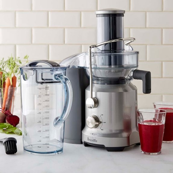 Breville 3X Bluicer Blender Juicer, Multi-Purpose, Smoked Hickory on Food52