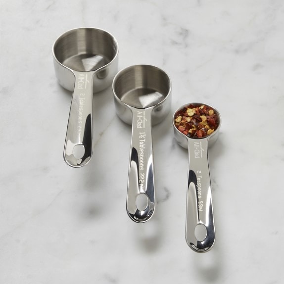 Williams Sonoma Plastic Measuring Cups & Spoons, Set of 8