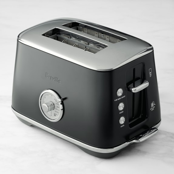 Breville 4-Slice Toaster A Bit More Brushed Stainless Steel BTA730XL Work