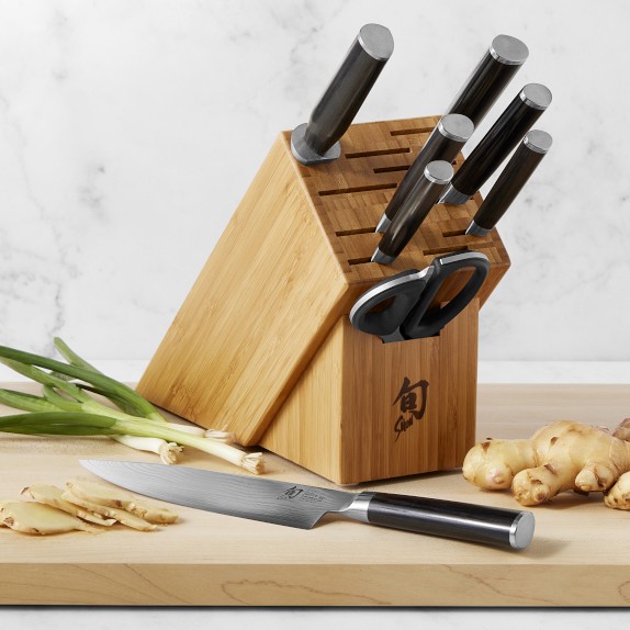 Shun Premier Knife Set - 8 Piece Kickstand Block