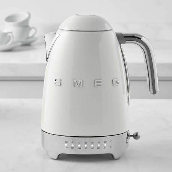 WOLF GOURMET ELECTRIC KETTLE ADJUSTABLE TEMPERATURE # WGKT100S RED