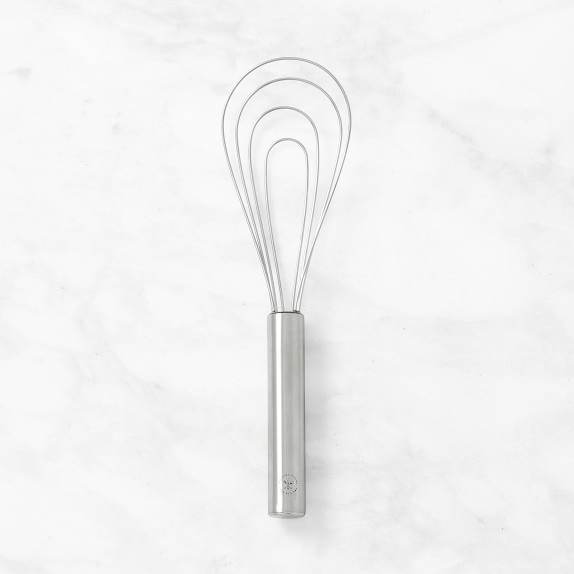 KT2-WF11 Chantal 11 Inch Small Stainless Steel Flat Whisk