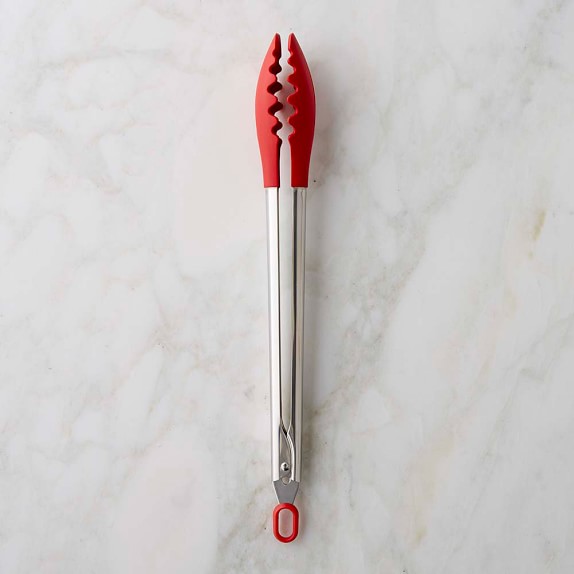 Open Kitchen by Williams Sonoma Grey Silicone Tongs