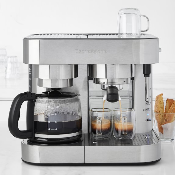 Espressione Flex 3-in-1 Espresso Coffee Machine - Stainless