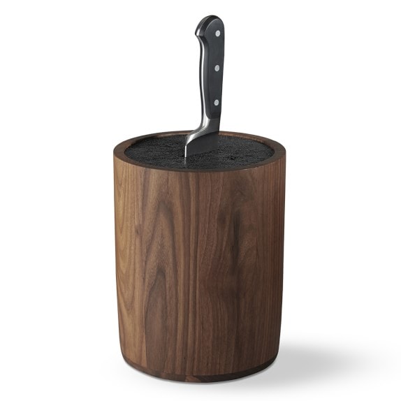 Wooden Cutlery Holder with Shaped Notch