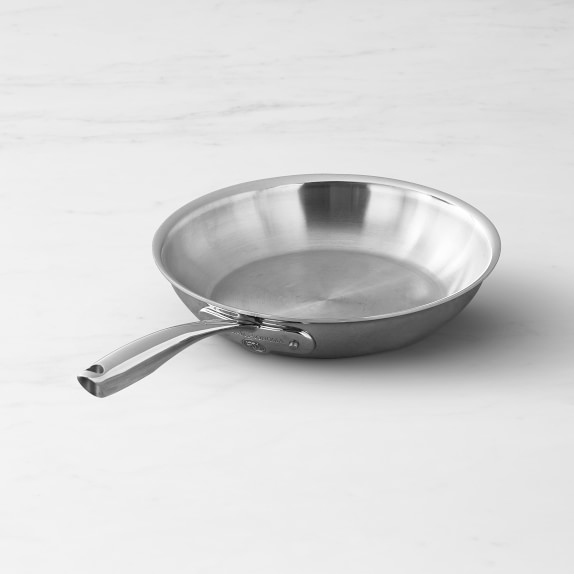 All-clad D5 Polished Stainless-Steel 9 inch French Skillet – Capital  Cookware