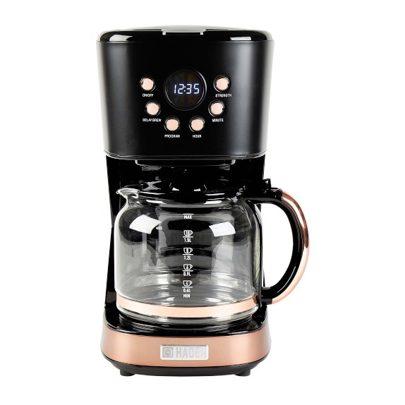 Caso Gourmet Gold Cup Coffee Maker: Programmable Timer, 8 Cups