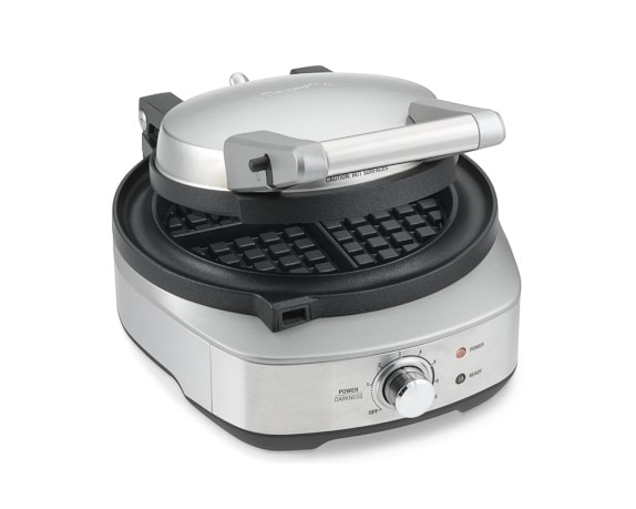  All-Clad 2100046968 99010GT Stainless Steel Belgian Waffle Maker  with 7 Browning Settings, 4-Square, Silver : Everything Else