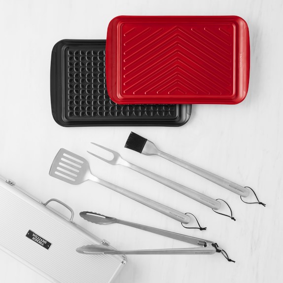 Williams Sonoma Rustic Grill Marinade & Prep Tray Set