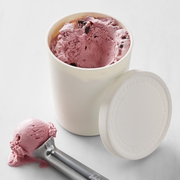 Tovolo 1.5 qt. White Glide-A-Scoop Ice Cream Tub, Insulated