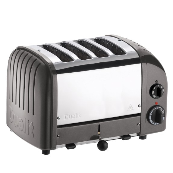 Breville the 'A Bit More 4-Slice Long-Slot Toaster Stainless Steel BTA730XL  - Best Buy