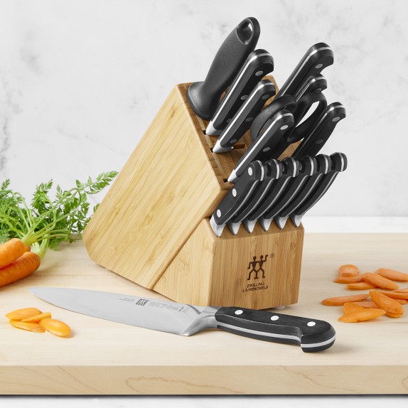 Zwilling J.A. Henckels Professional S Knife Block Set - 7 Piece Acacia –  Cutlery and More