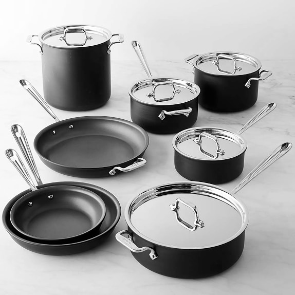 Williams Sonoma All-Clad NS1 Nonstick Induction 5-Piece Cookware Set
