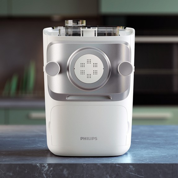  Philips Kitchen Appliances Avance Pasta & noodle Maker 4-in-1  accessory, unique design, shape kit- Shells and Paccheri, Rigatoni, &  Macaroni (HR2494/00) : Home & Kitchen