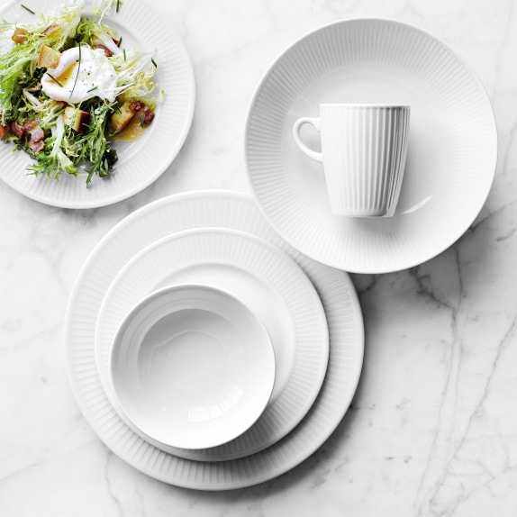 La Porcellana Bianca Lacy Looped Firenze Salad Plates Set of 4 Williams  Sonoma 