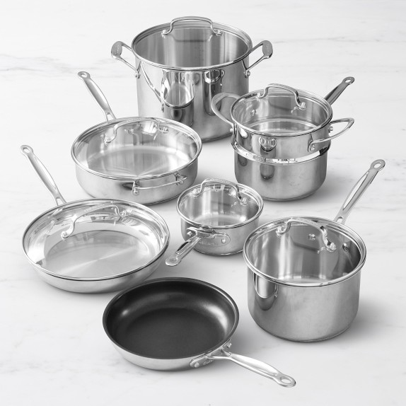 Cuisinart ® Professional Series™ 13-Piece Stainless Steel Cookware Set