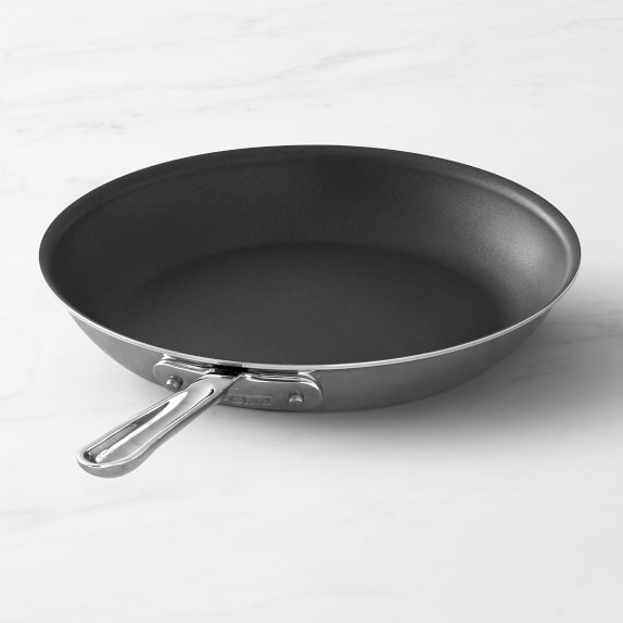 All-clad D5 Polished Stainless-Steel 9 inch French Skillet – Capital  Cookware