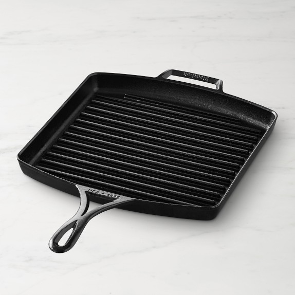 Lodge Cast Iron Cook-It-All Kit. Five-Piece Cast Iron Set includes a  Reversible Grill/Griddle 14 Inch, 6.8 Quart Bottom/Wok, Two Heavy Duty  Handles