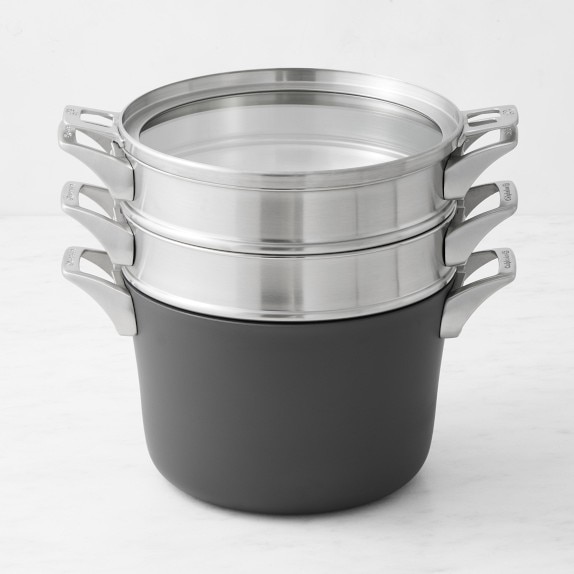 Calphalon Premier Space Saving Hard Anodized Nonstick 8 QT Multipot with  Cover & Reviews