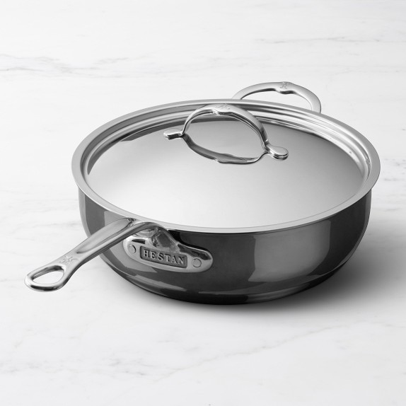 All Clad d3 Stainless Steel 6-Qt. Deep Sauté Pan with Lid +