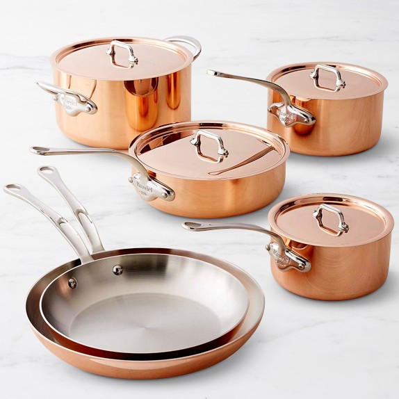 Mauviel Copper Triply 7-Piece Cookware Set