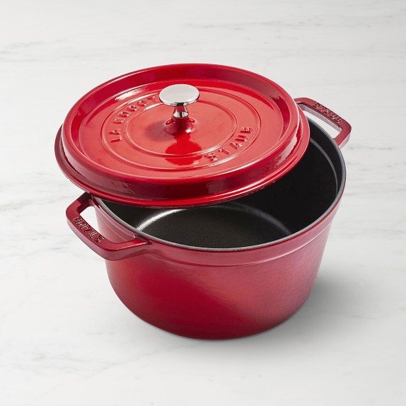 Le Creuset Stockpot 5.7L 20cm cherry red new Enamel on steel