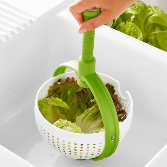 Oxo Salad Spinner Clear-Large - Bekah Kate's (Kitchen, Kids & Home)