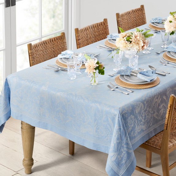 Blue tablecloths for sale sale