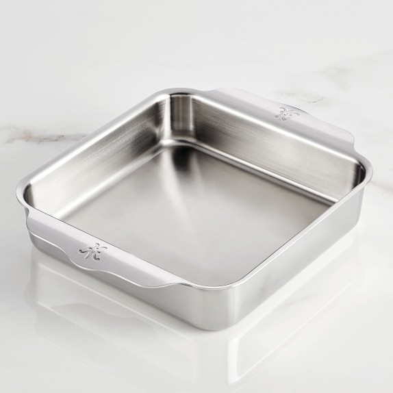 Williams Sonoma Thermo-Clad Stainless-Steel Ovenware Baking Pan, 8 x 8