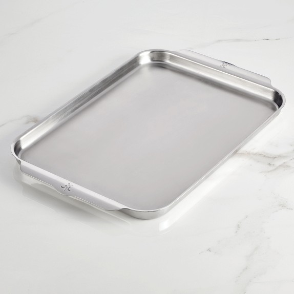 Williams Sonoma Thermo-Clad Stainless-Steel Ovenware Cookie Sheet, 14 x  17