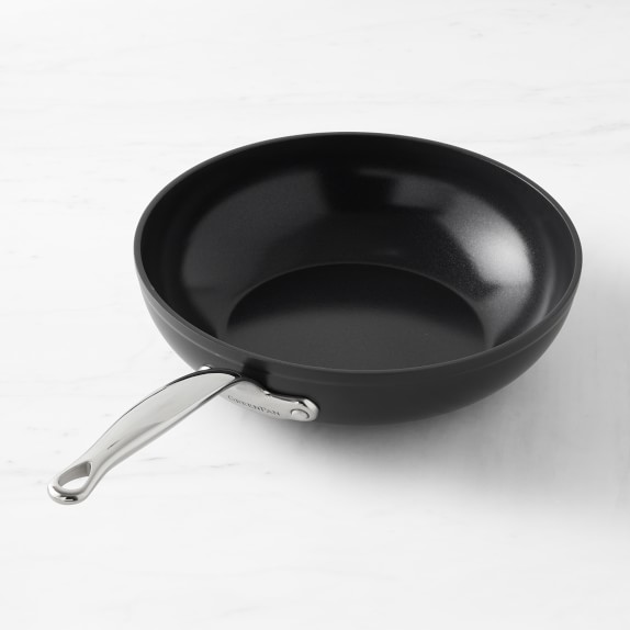 GreenPan™ Premiere Stainless-Steel Ceramic Nonstick Covered Sauté Pan with  Helper Handle