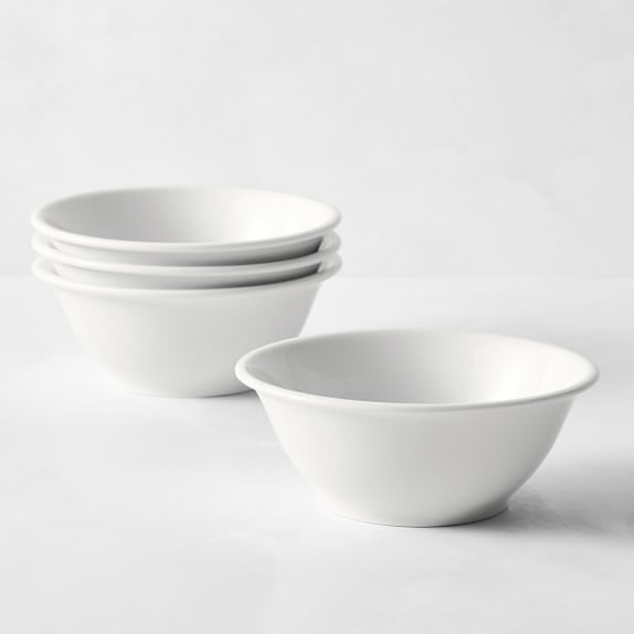 Pillivuyt Coupe Porcelain Cereal Bowls