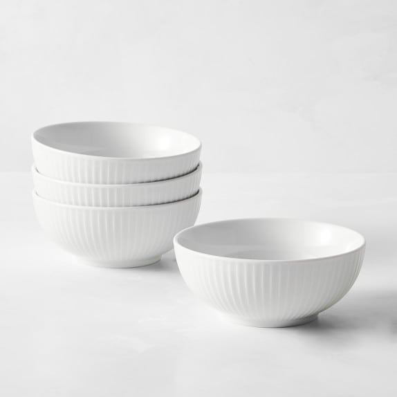 Pillivuyt Coupe Porcelain Cereal Bowls