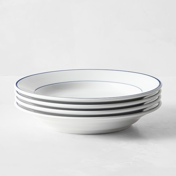 Brasserie Blue-Banded Porcelain Dinnerware Collection