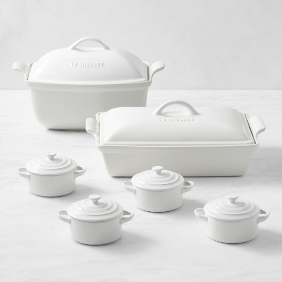 Le Creuset ® 5-Piece White Ceramic Bakeware Set