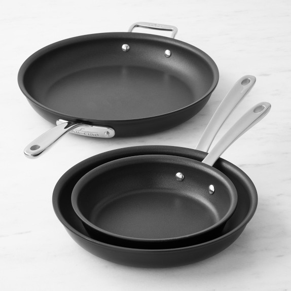 All-Clad HA1 Hard Anodized Nonstick Cookware Set · 2 Piece Fry Pan Set