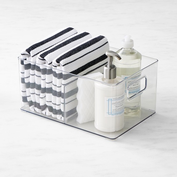 Hold Everything Cleaning Caddy, Metal White