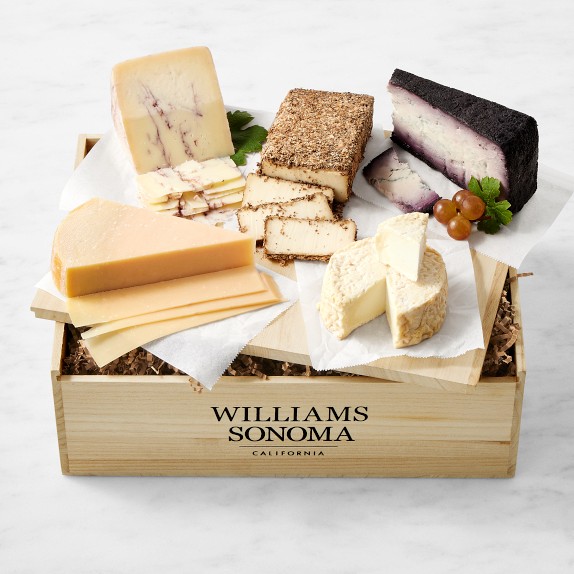 Williams Sonoma Deluxe European Cheese Crate