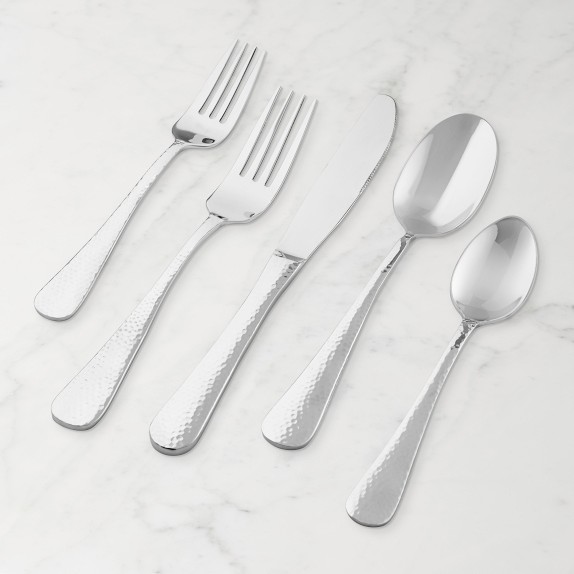 48 pieces flatware set small and big cutlery, fish knife +