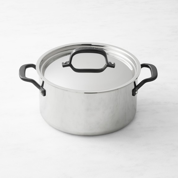 KitchenAid 8qt Stainless Steel Stock Pot Light Silver