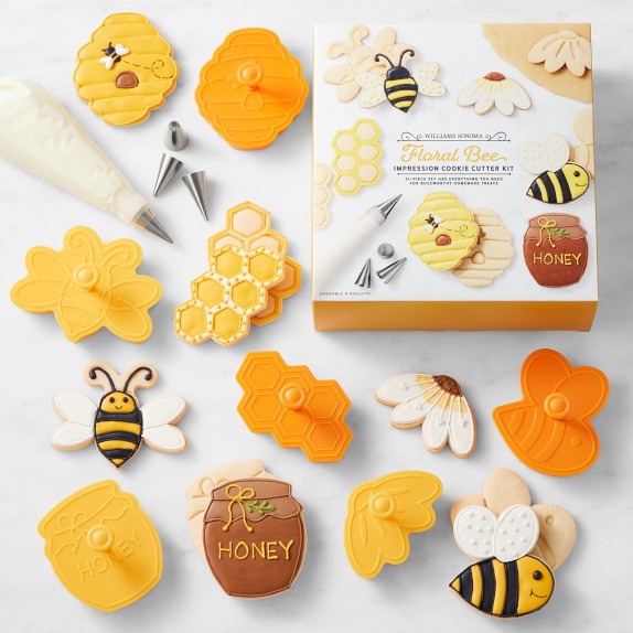 Williams Sonoma Nordic Ware Cast Aluminum Honey Bee Cookie Stamps