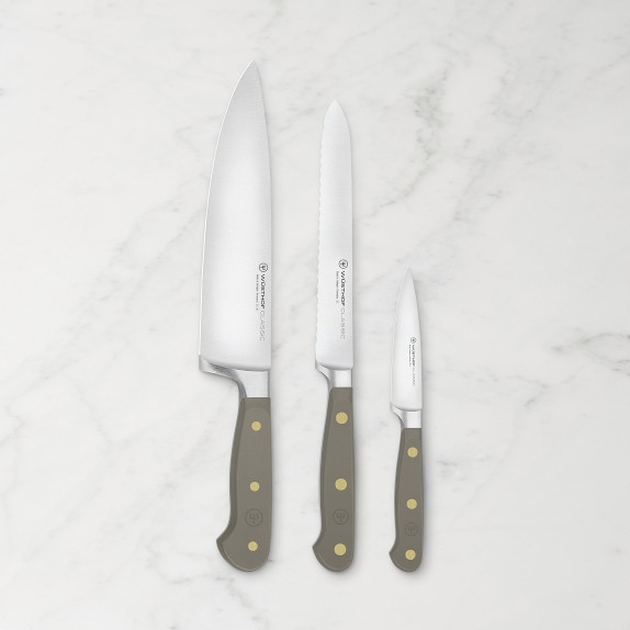 Chef Essential 6 Piece Knife Set with Matching Sheaths, Blue