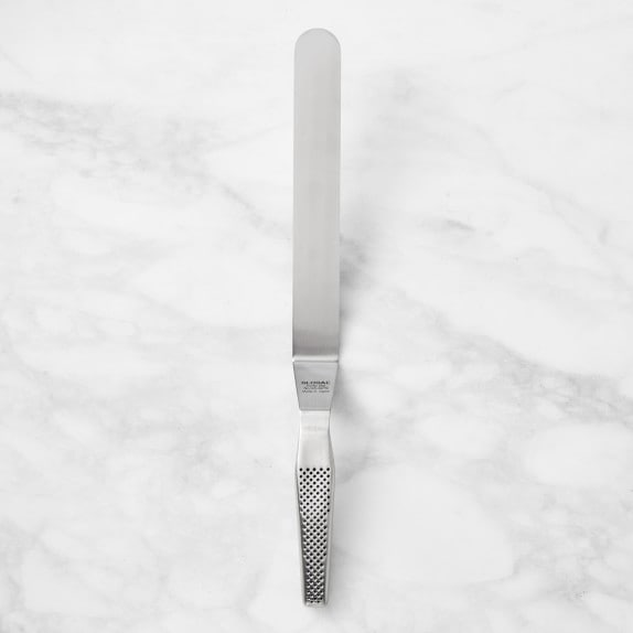 Williams Sonoma Stainless-Steel Silicone Slotted Food Turner + Spatula