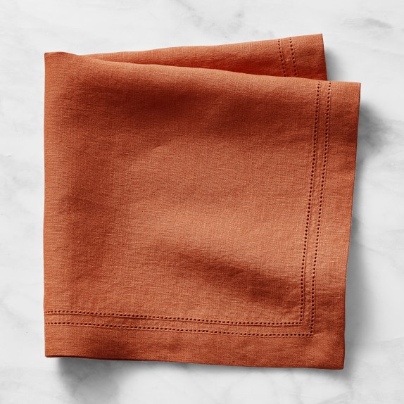 Custom Double hemstitch Cloth Napkins