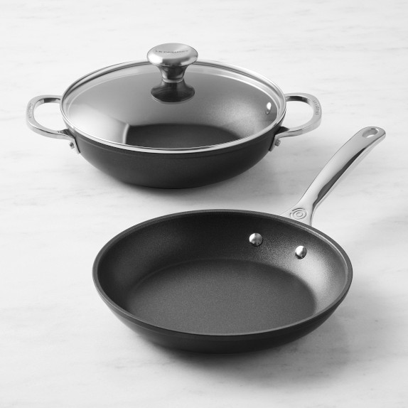 3-in-1 Divided Sauté Pan, Cast Aluminum Cookware