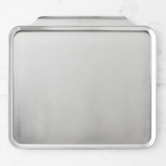 Nordic Ware Naturals Aluminum Quarter Sheets, 3 Pack, Silver, 12.1