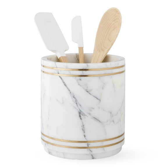 Marble Knife Holder with Kapoosh® Insert