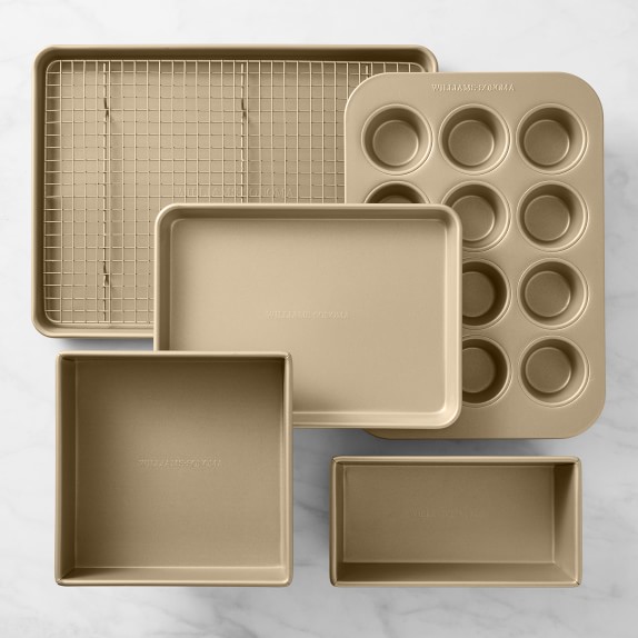Gold Baking Pans + Bakeware Sets
