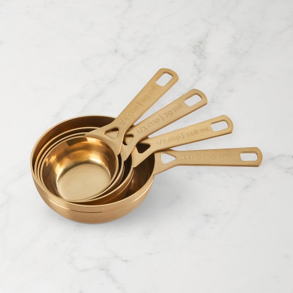 Gold Measuring Scoop Spoon Cups – Pantri Home
