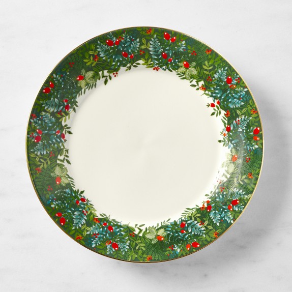 Christmas Forest Dinner Plates, Set of 4 | Williams Sonoma